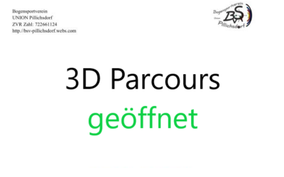 3D Parcours wieder geöffnet